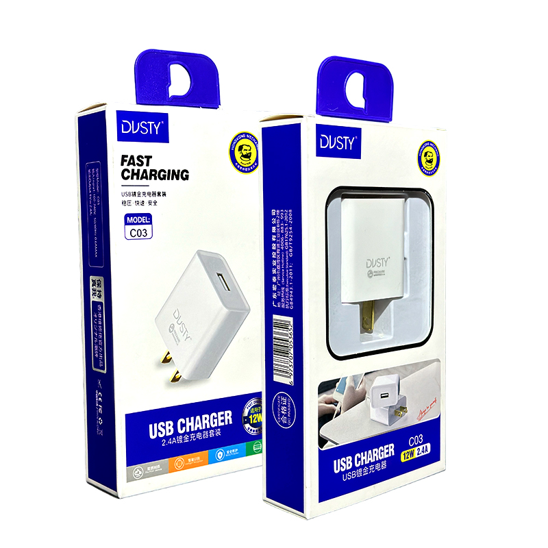 Cubo C03 sin cable12w 2.4A